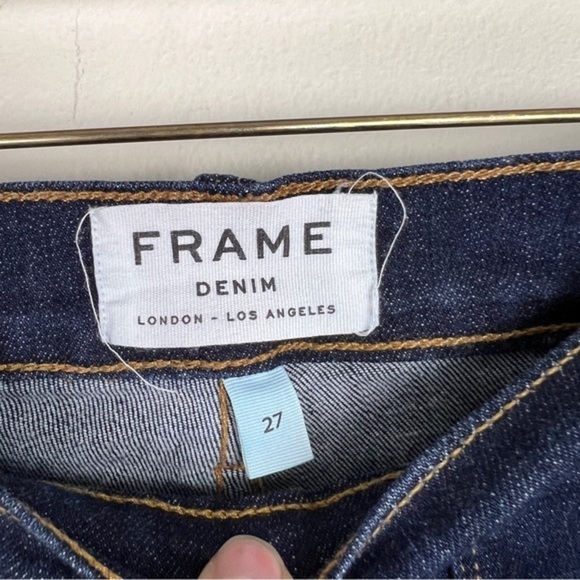 FRAME Le Flare de Francoise Y2K 90s Jeans - Picture 7 of 9